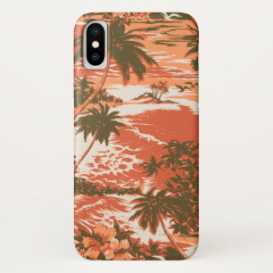 Napili Bay Hawaiian Island - Schilderachtig Papaya iPhone X Hoesje