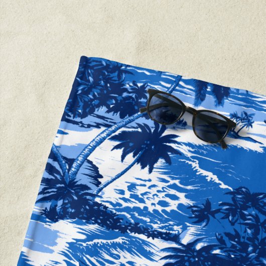 Napili Bay Hawaiian Island Schilderachtig - Royal  Strandlaken (In situ)