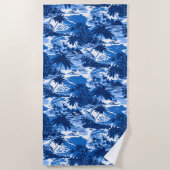 Napili Bay Hawaiian Island Schilderachtig - Royal  Strandlaken (Voorkant)