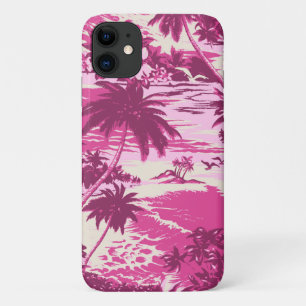 Napili Bay Hawaiian Island Schilderachtig roze Case-Mate iPhone Case