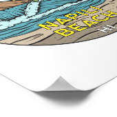 Napili Beach Hawaii Poster (Hoek)