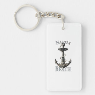 Napili Beach Hawaii Vacation Nautical Anchor Sleutelhanger