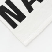 Napili Y Maui Surfing Surfer Fleece Deken (Hoek)