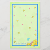 Naping Cat Stationery "Sweet Dreams" Briefpapier (Voorkant)