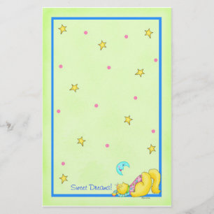 Naping Cat Stationery "Sweet Dreams" Briefpapier