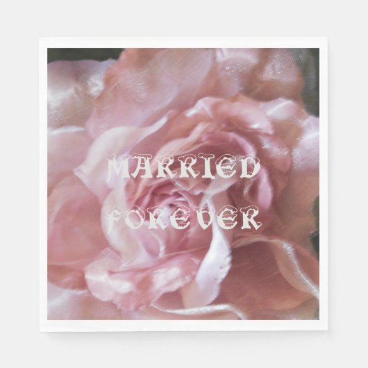 NAPKIN BRUILOFT DAG ONTWERP SERVET (Voorkant)