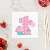 Napkin/Eerste verjaardag Servetten (Insitu)