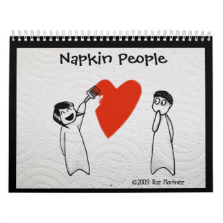 Napkin People Agenda Kalender