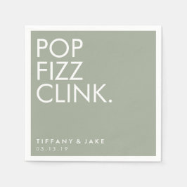 Napkin - Pop Fizz Clink Servet
