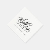 Napkin - toekomstige mevrouw. servetten (Hoek)