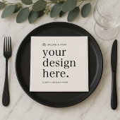 Napkin Your Design Upload Servet