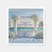 Napkins-Elegant Bridal Napkins Servet (Voorkant)