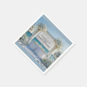 Napkins-Elegant Bridal Napkins Servet (Hoek)