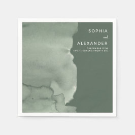 Napkins for a Modern Wedding.  Servet