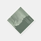 Napkins for a Modern Wedding.  Servet (Hoek)