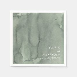 Napkins for a Modern Wedding.  Servet