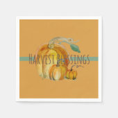 Napkins: Harvest Blessings Servet (Voorkant)