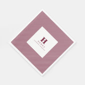 NAPKINS VAN DE initiaal GRADUATION Party Servet (Hoek)