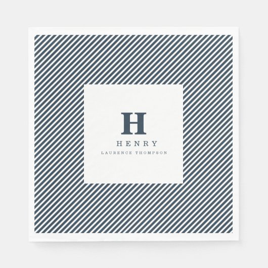 NAPKINS VAN DE initiaal GRADUATION Party Servet (Voorkant)