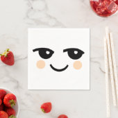NAPKINS VAN HET WIT-PAPIERPAPIER VAN DE KUTE SERVETTEN (Insitu)