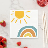 Napkins voor Hier komt de Son Bundle Servet (Insitu)