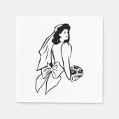 Napkins Weddings Servet (Voorkant)