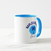 Naples Beach Florida Coffee Mug Mok (Voorkant rechts)