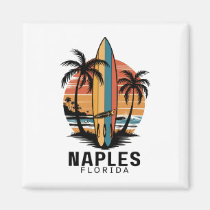 Naples Beach Florida Surfen Surfer _1  Magneet