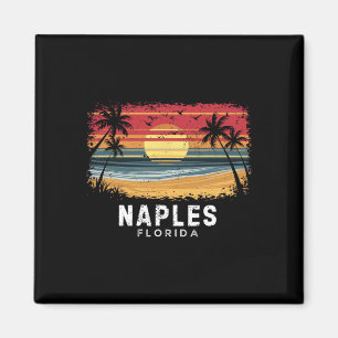 Naples Beach Florida Surfplank Strand Magneet
