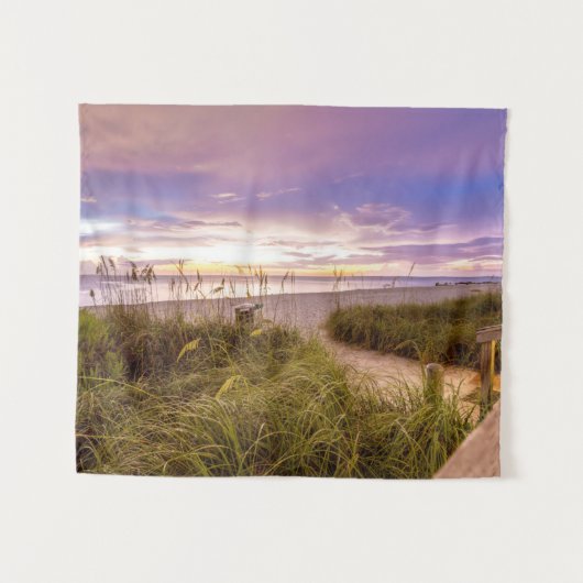 Naples Beach Florida Wandkleed (Voorkant (horizontaal))