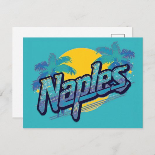 Naples dream briefkaart (Voorkant / Achterkant)