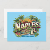 Naples florida dreaming briefkaart (Voorkant / Achterkant)