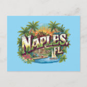 Naples florida dreaming briefkaart (Voorkant)