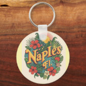Naples florida dreaming  sleutelhanger (Voorkant)