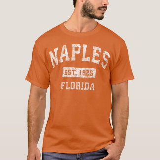 Naples Florida Fl Gevestigd Sportcadeau T-shirt