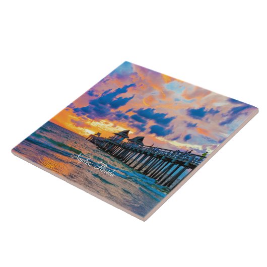 Naples, Florida Tegeltje (Zijkant)