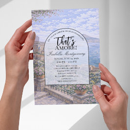 Naples Italian Themed Bridal Shower Kaart