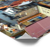 NAPLES / NAPOLI, ITALIË - KLORFUL CITYSCAPE POSTER (Hoek)