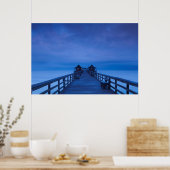 Naples Pier bij zonsopgang Poster (Keuken)