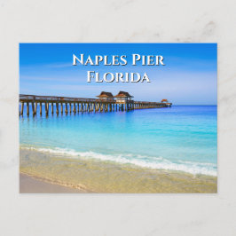 Naples Pier Florida Blue Ocean Briefkaart