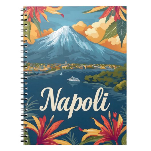 Naples Vesuvius Notitieboek (Voorkant)