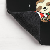 Napng Through The Snow Christmas Sloth Candy Cane Muismat (Hoek)