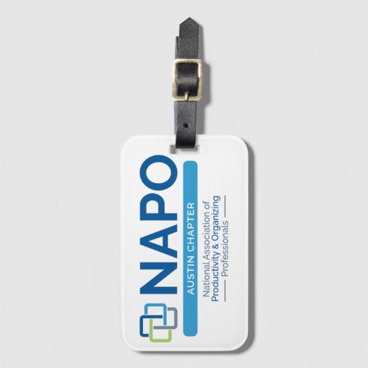NAPO Austin Bagagelabel (Voorkant (verticaal))