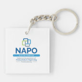 NAPO Austin Bin daar sorteerde die Sleutelhanger (Achterkant)