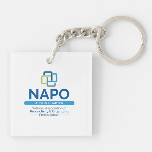 NAPO Austin Bin daar sorteerde die Sleutelhanger (Achterkant)