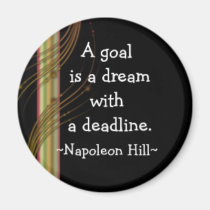 Napolean Hill Quotes(3) - Motivatie magneet