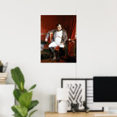 Napoleon Abdicating Fountainbleu Poster (Thuiskantoor)