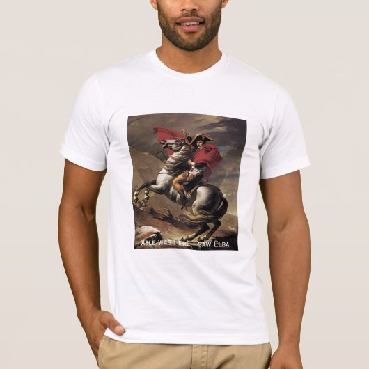 Napoleon - Able was dat ik Elba zag. T-shirt (Voorkant)