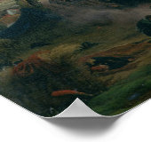 Napoleon Bezoek Bivouac Poster (Hoek)