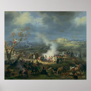 Napoleon Bezoek Bivouac Poster